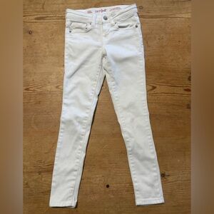 Cat & Jack Girl’s White Skinny Jeans